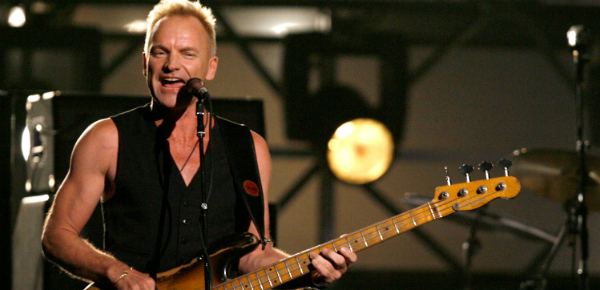 Sting en het zinkende schip