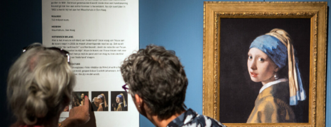 Voor de Mona Lisa ga je naar… Aalsmeer