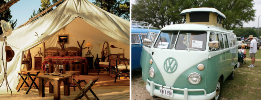 Wat lokt kampeerders de tent uit?