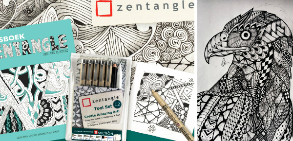 Win met Zin! 5x Zentangle pakket!