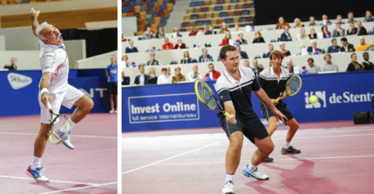 Tennistoppers in actie zien?