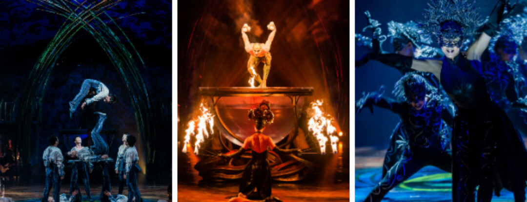 Nog even en Cirque du Soleil vertrekt…
