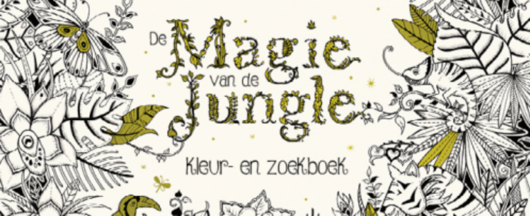 Win het kleurboek <em>De magie van de jungle</em>