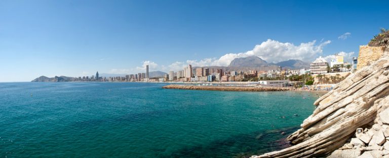 Winterzon in Benidorm