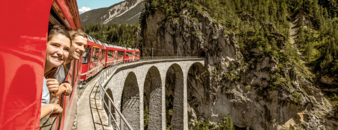 Zwitserland? Per trein!