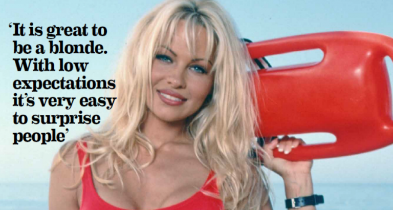 Pamela Anderson – een icoon