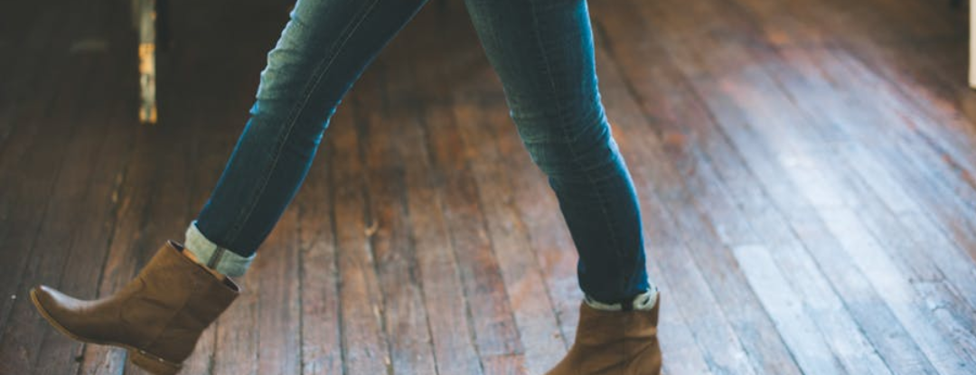 Kampioen laarzen dragen