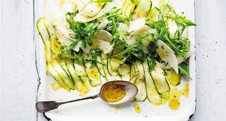 Courgette carpaccio