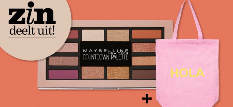 Win een feestelijk palette + een tas!