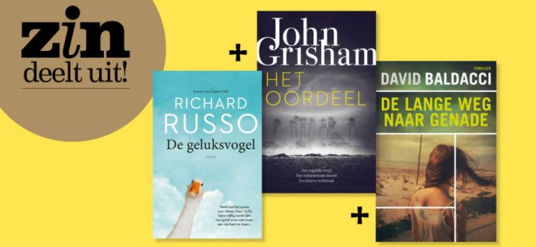 Win 3 geweldige bestsellers!