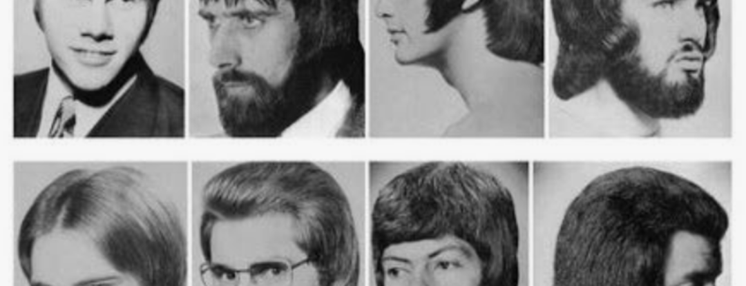 Mannen-kapsels uit de jaren 70 waar we nu heel hard om moeten lachen