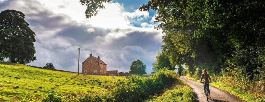Groen en weids Yorkshire