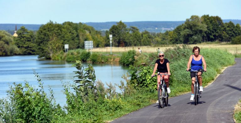 De Maasfietsroute is prachtig!