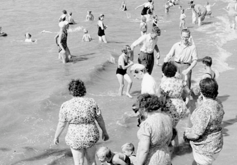 Zo gingen wij vroeger naar het strand