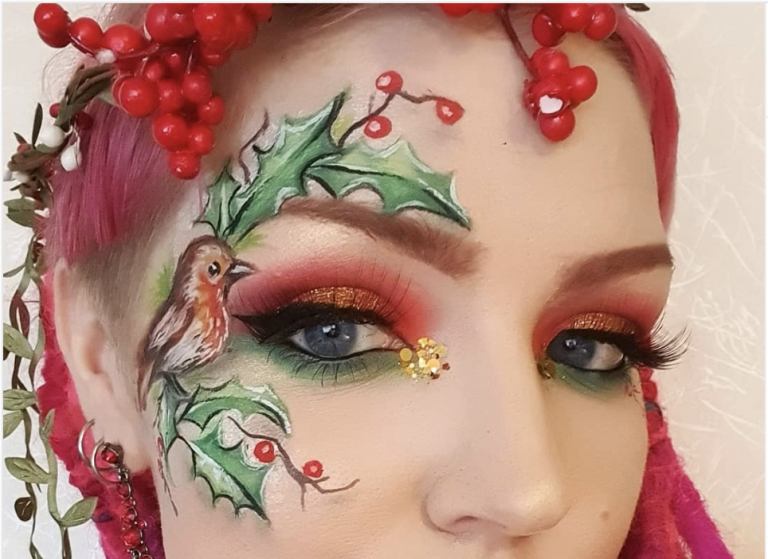 Zoek je nog Kerst-make-up? Dit kan natuurlijk ook nog!