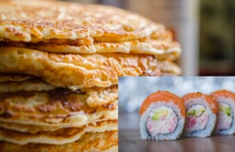 Deze nieuwe trend moet je proeven: pannenkoekensushi