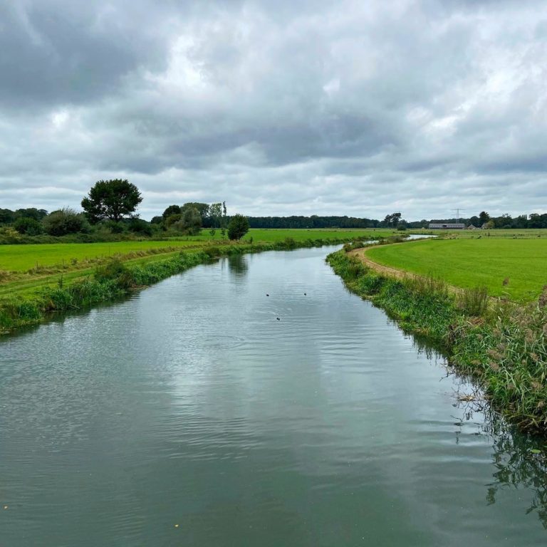 Het wandelen helpt tegen verdriet