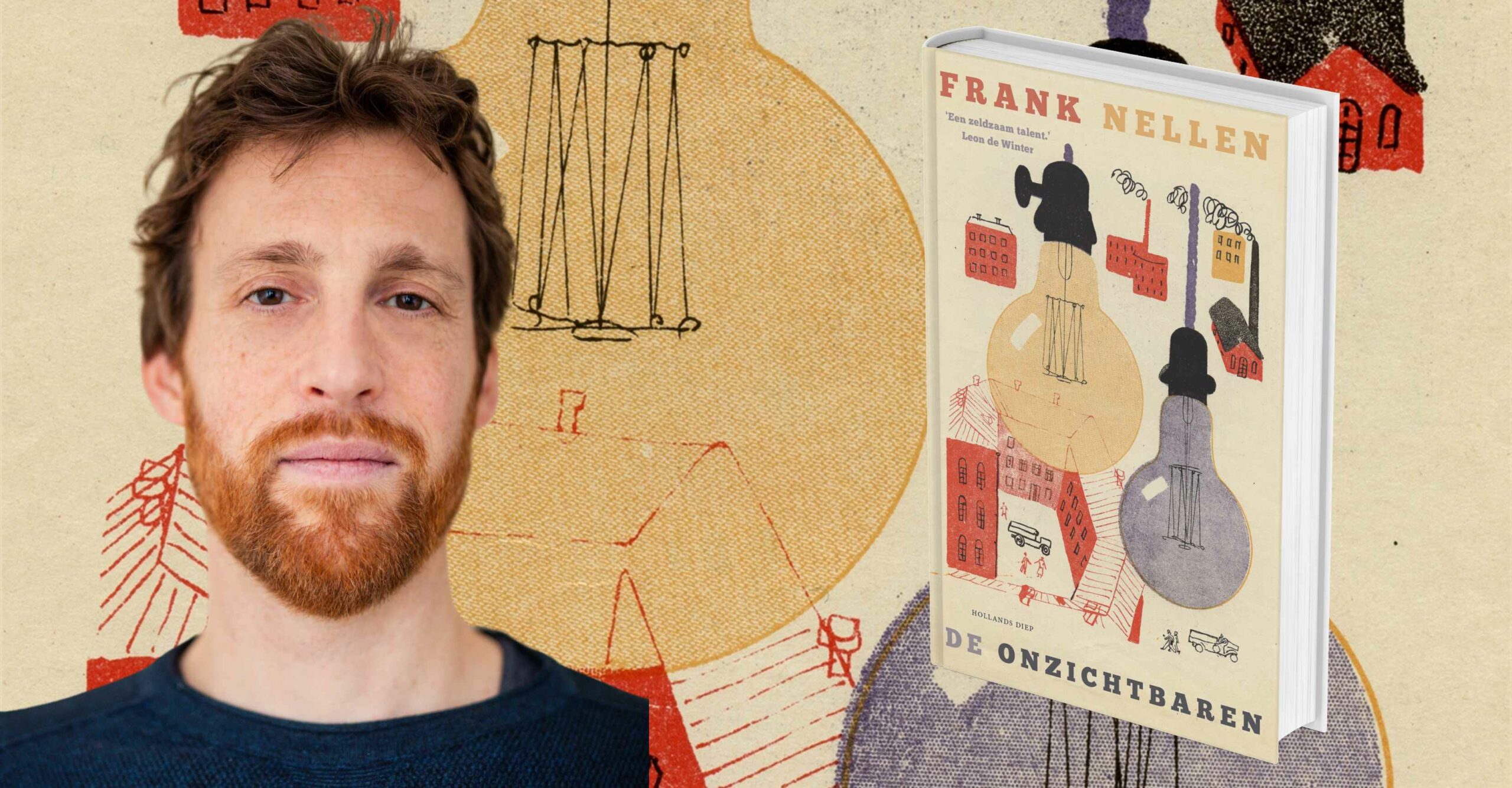 Schrijver Frank Nellen over De onzichtbaren - Zin.nl