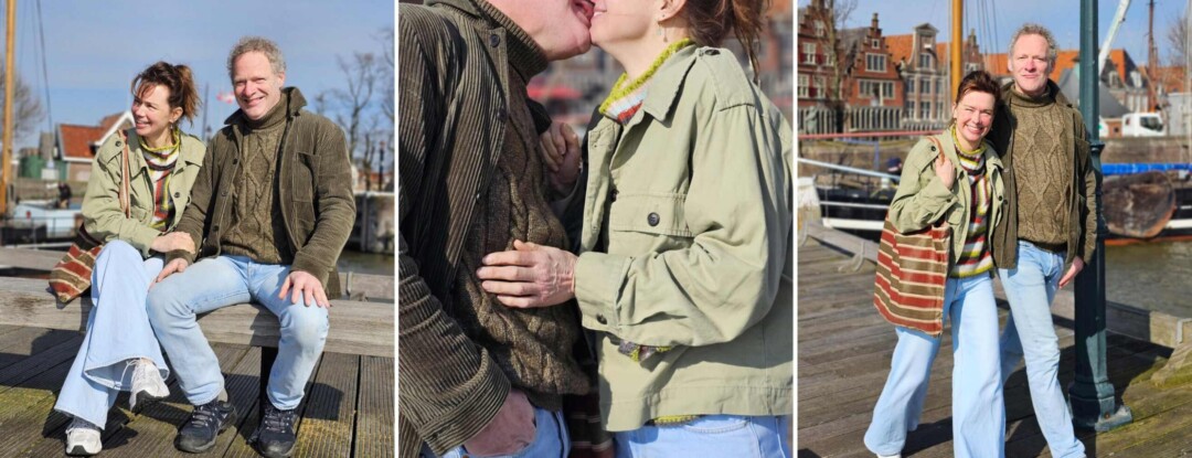 So happy together: Anja en Rob