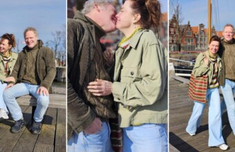 So happy together: Anja en Rob