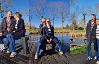 So happy together: Bert en Brigitte