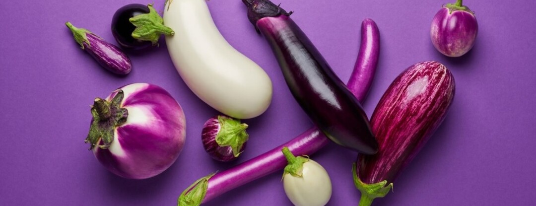 We love aubergine