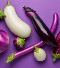 We love aubergine