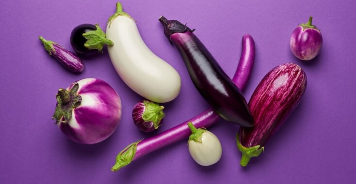 We love aubergine