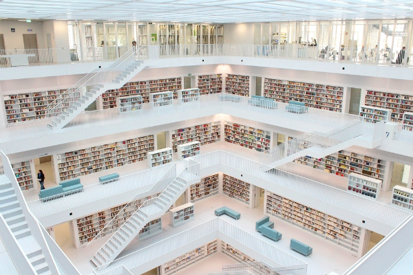 Bibliotheek Stadtbibliothek Stuttgart 2